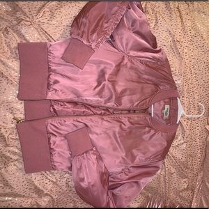 Pink Bomber Jacket